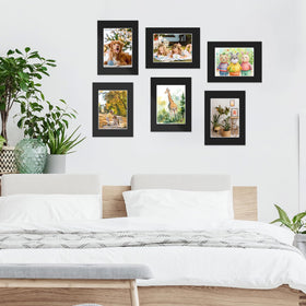 Prudiut bevel-cut border for photos delivers a polished look.
