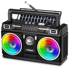 PRUNUS 750 with Bluetooth dual speakers delivering clear stereo sound on the go.