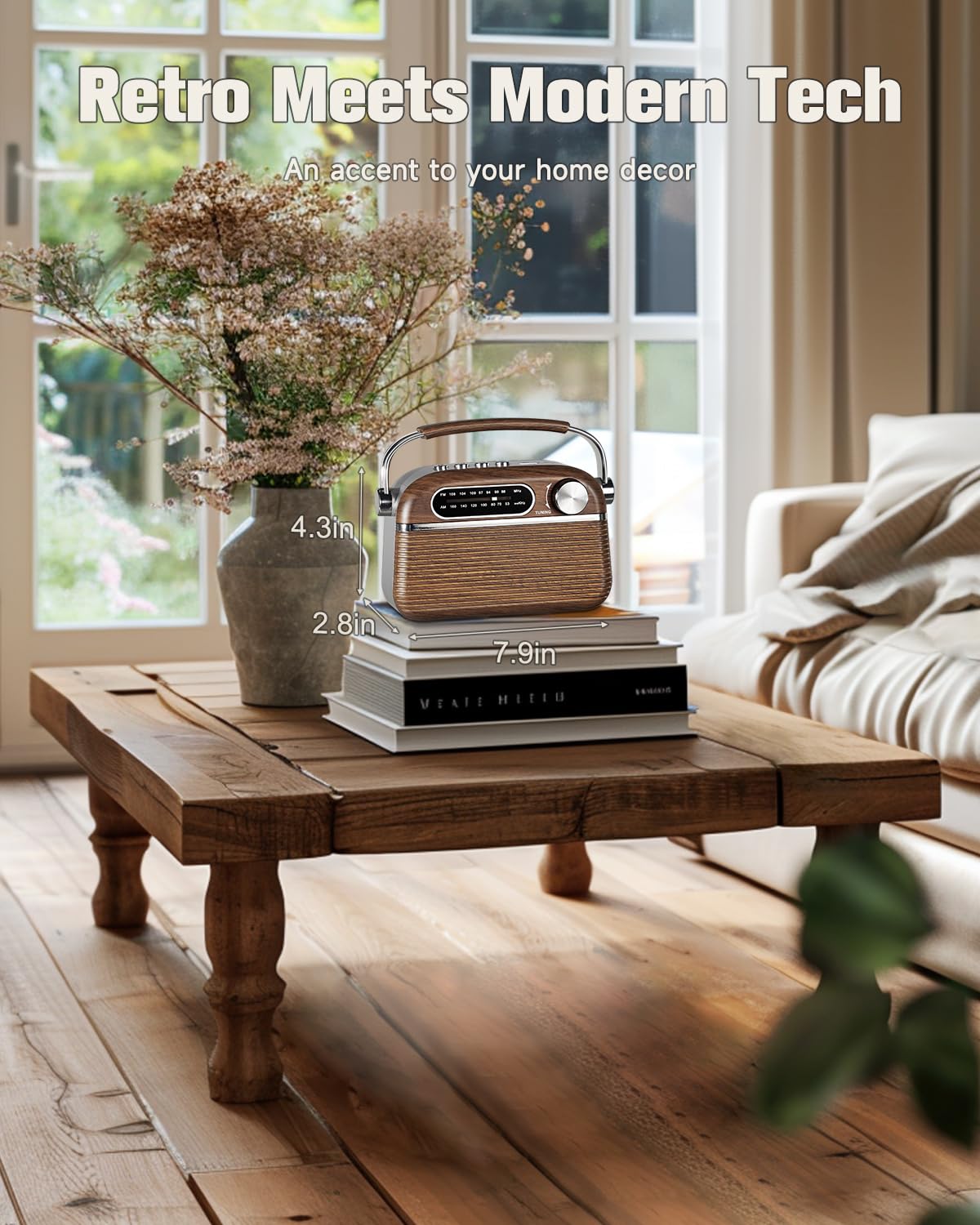 PRUNUS J-130 powered by AC, battery, or D cells for versatility.