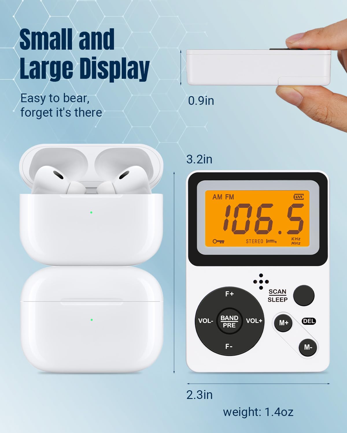 PRUNUS J-159 lock button to prevent accidental operation during travel