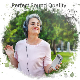 PRUNUS J-166 earphone-jack enables private listening.