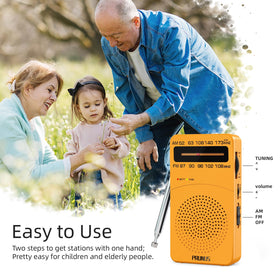 PRUNUS J-166 built-in speaker and DSP reception for clear signals