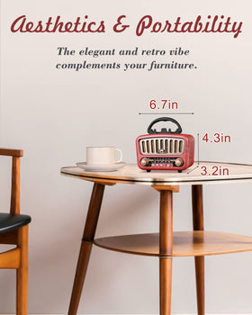 PRUNUS J-180 1800mAh battery allows outdoor music without frequent recharges