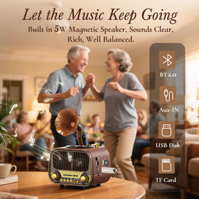 PRUNUS J-190 rotary knob for simple tuning and tactile control