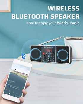 PRUNUS J-288 sleep timer allows automatic shutdown after listening