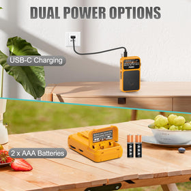PRUNUS J-555 compact dimensions enable easy carry in any bag.
