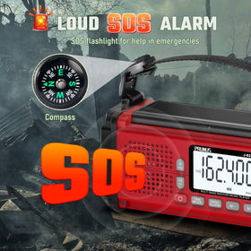 PRUNUS J-924 SOS alarm helps attract attention when needed.
