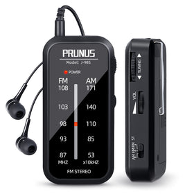 PRUNUS J-985 front view showing controls and clear display for quick tuning