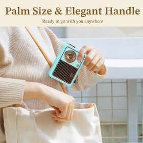 PRUNUS J-999 box with included AUX cable USB and manual showing out-of-box readiness