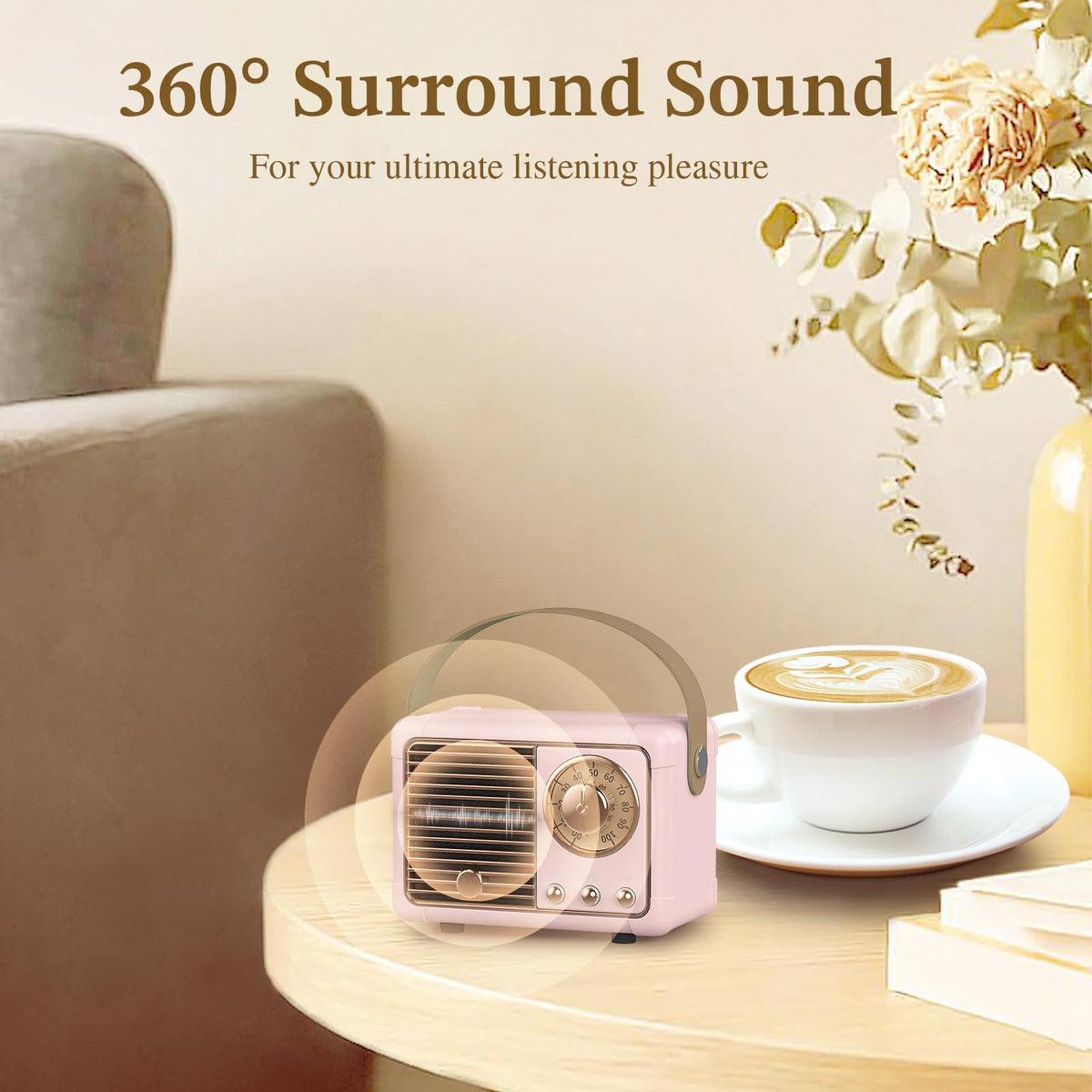 PRUNUS J-999 side label and ports highlighting USB TF AUX flexibility