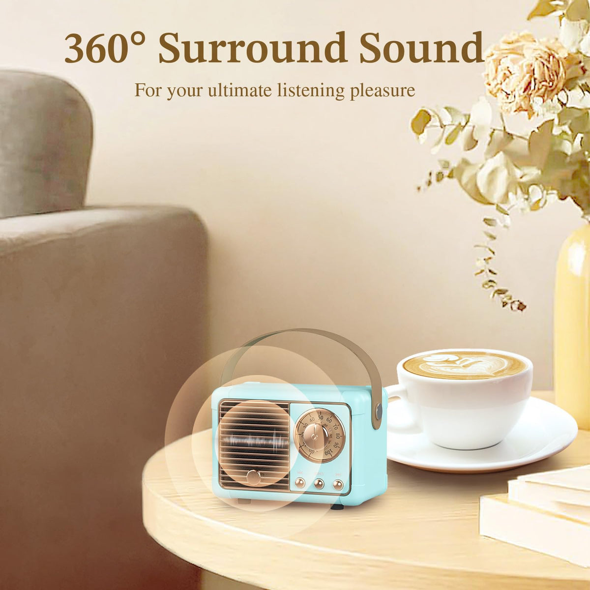 PRUNUS J-999 speaker grill detail emphasizing bass diaphragm and crisp sound