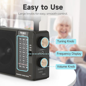 PRUNUS J03C back with battery compartment offering AA backup power