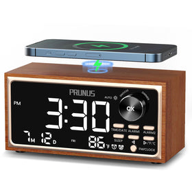 PRUNUS J-177 front view showing vintage design and large readable display for easy time checks
