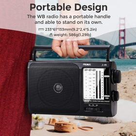 PRUNUS weather radio positioned as a thoughtful Father’s Day gift.