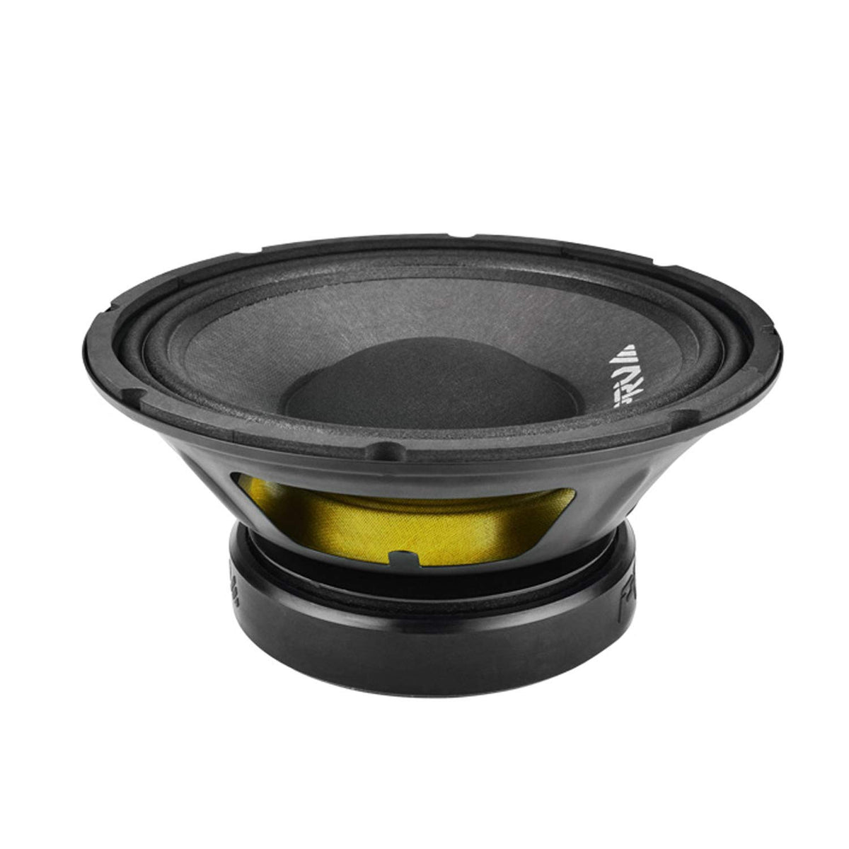 PRV AUDIO close-up of composite cone texture, shows reduced breakup for cleaner sound