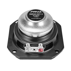 PRV AUDIO driver installed in car door demonstrating space-saving fit and clear vocals