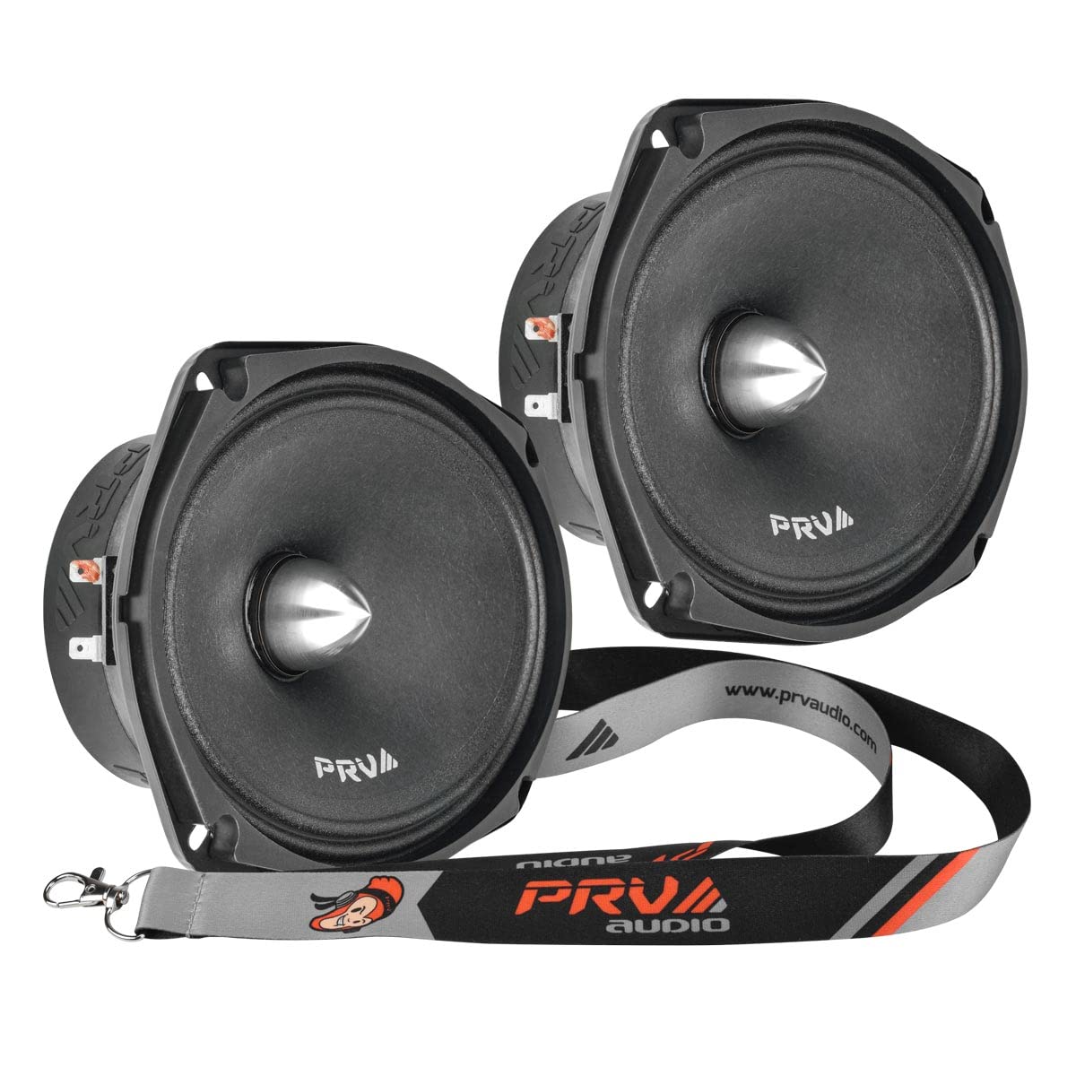 PRV AUDIO 69MR500-4 front view midrange driver for rich mids.
