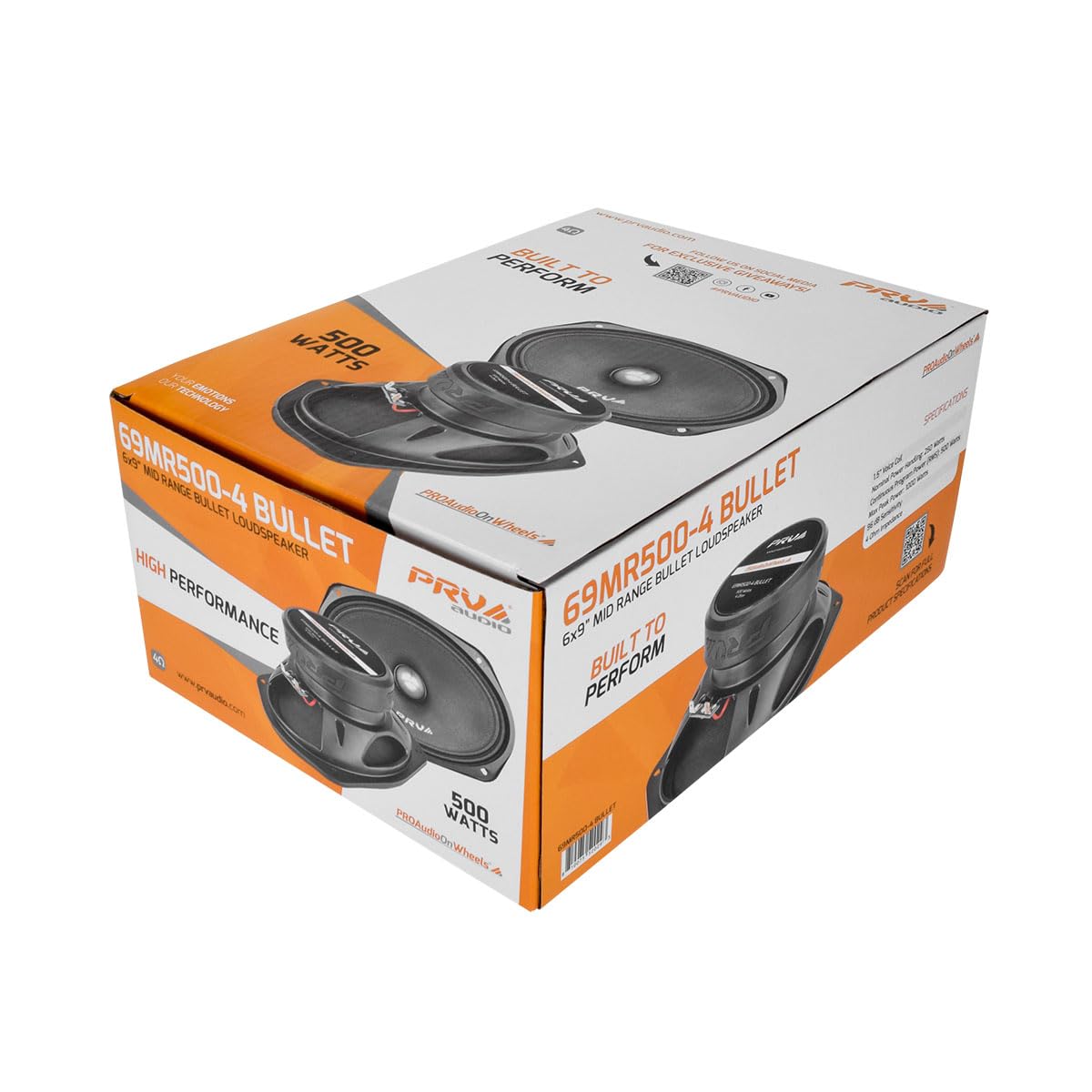 PRV AUDIO 69MR500-4 upgrade path from stock speakers for better sound.