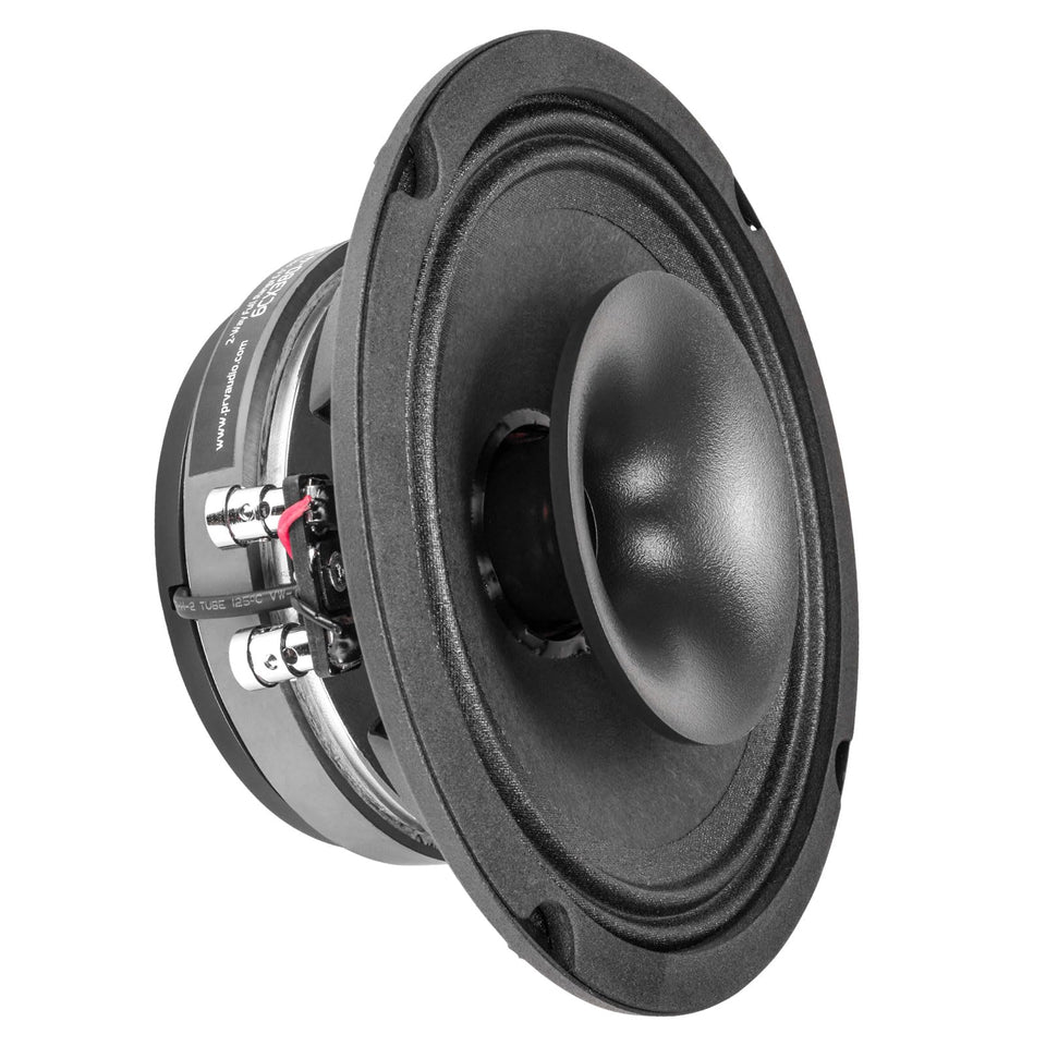 PRV AUDIO 6CX380-4 Slim built-in tweeter enhances highs in compact installs.