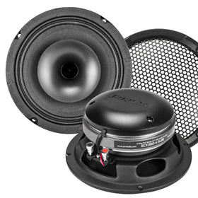 PRV AUDIO 6CX380-4 slim front view showing compact car speaker