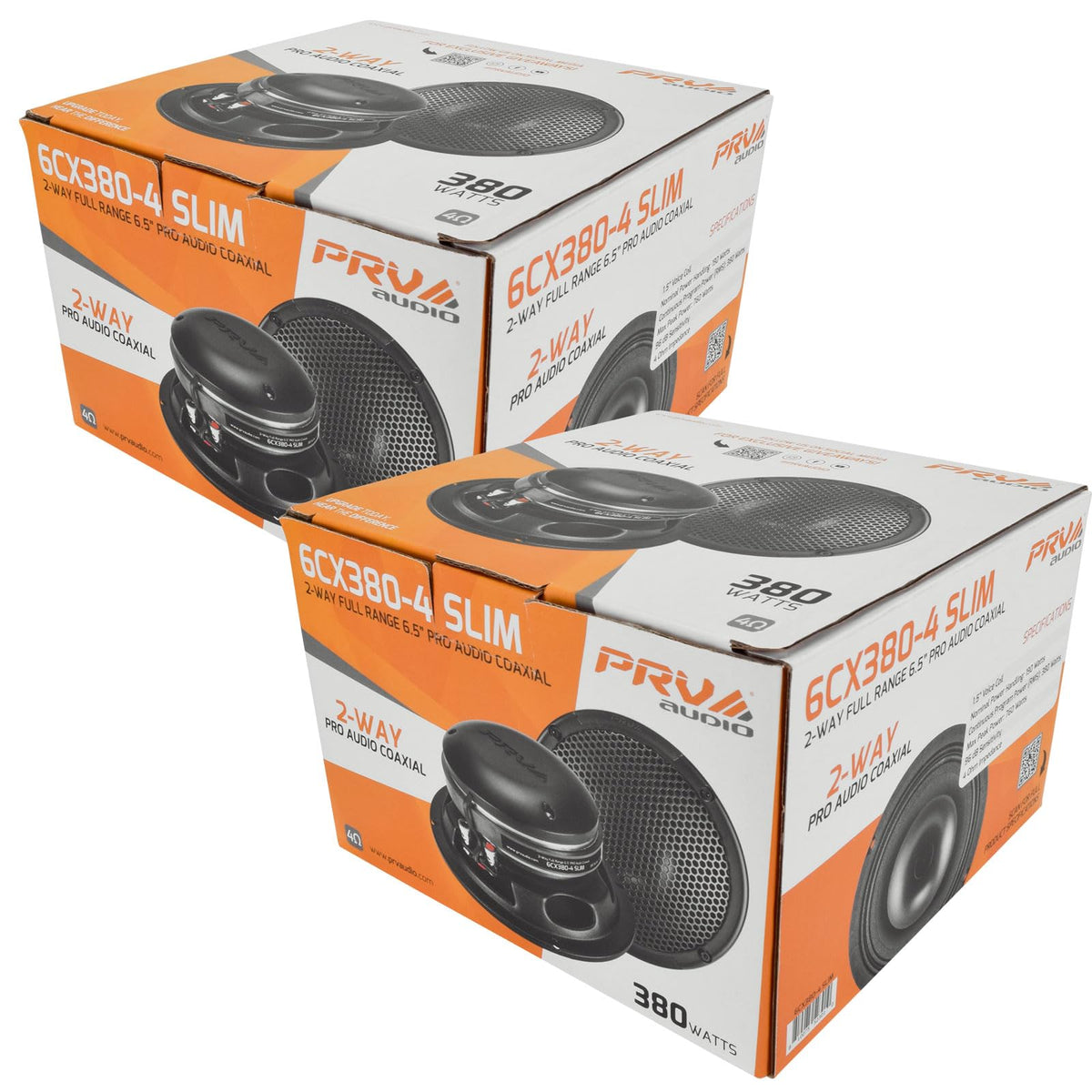 PRV AUDIO 6CX380-4 woofer and tweeter in a single unit