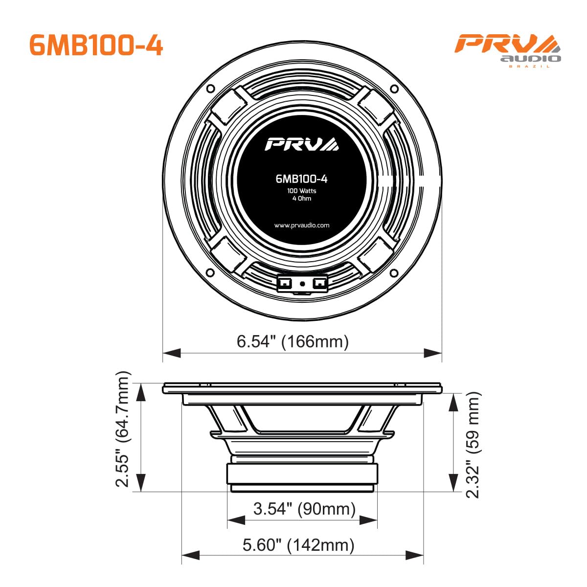 PRV AUDIO retail packaging and label, ready-for-install convenience