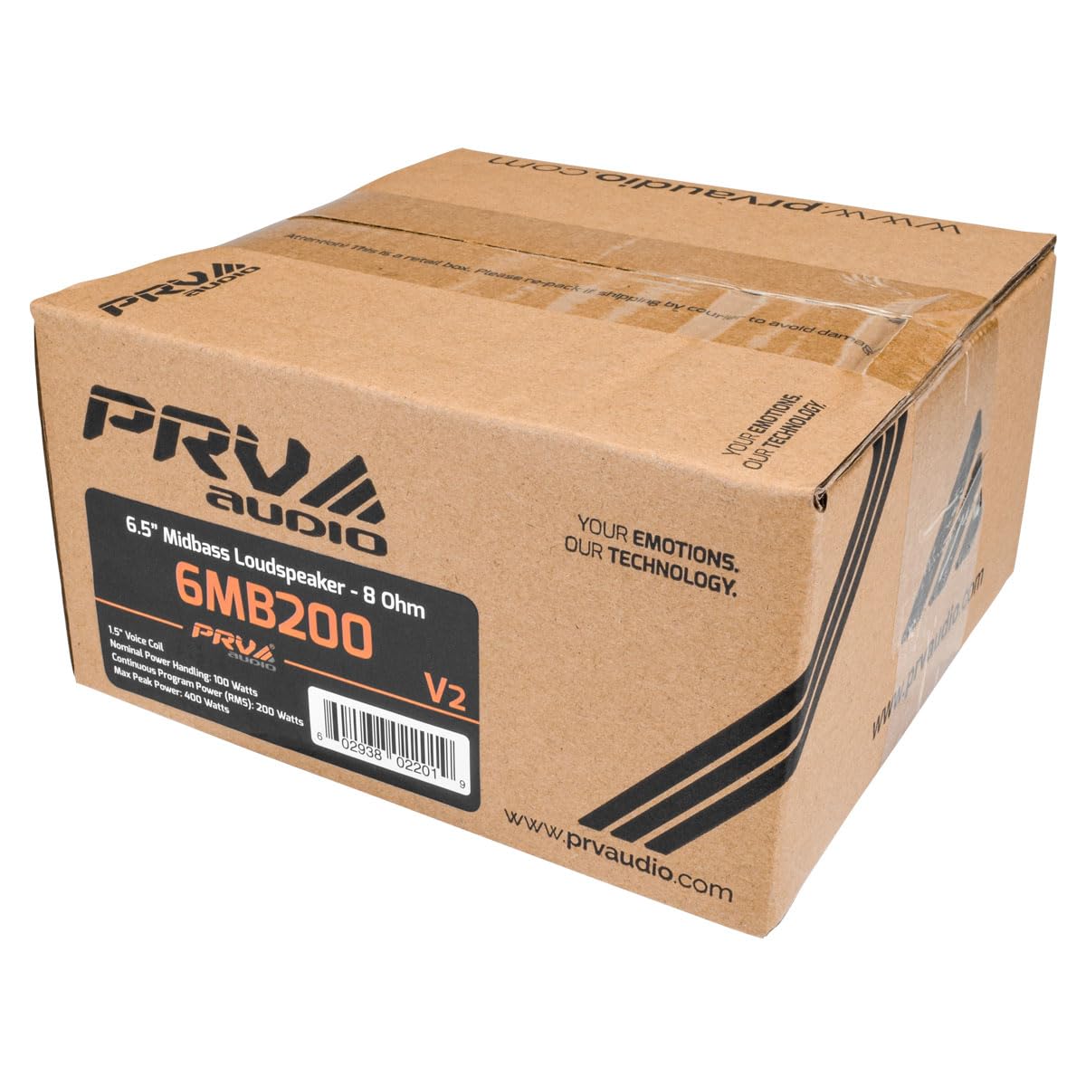 PRV Audio 6MB200 v2 compatible with small enclosures for compact car installs