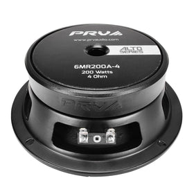 PRV AUDIO installed in a car door demonstrating compact fit and strong midrange output