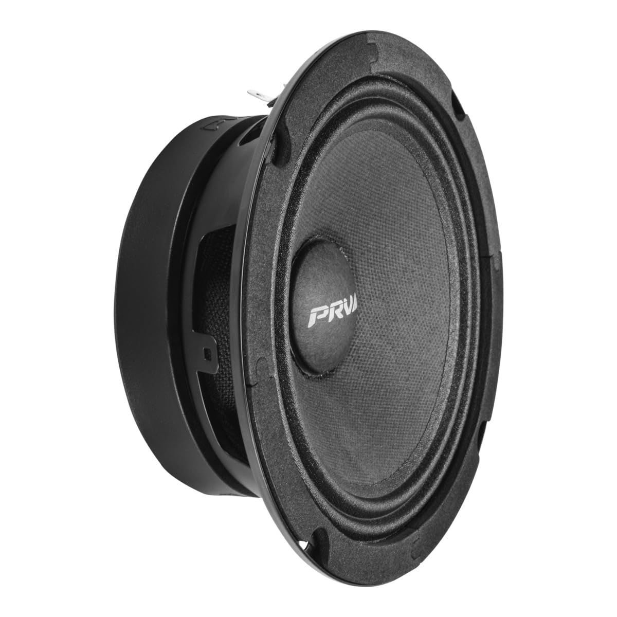 PRV AUDIO 6MR200A front view showing cone and basket for clear midrange
