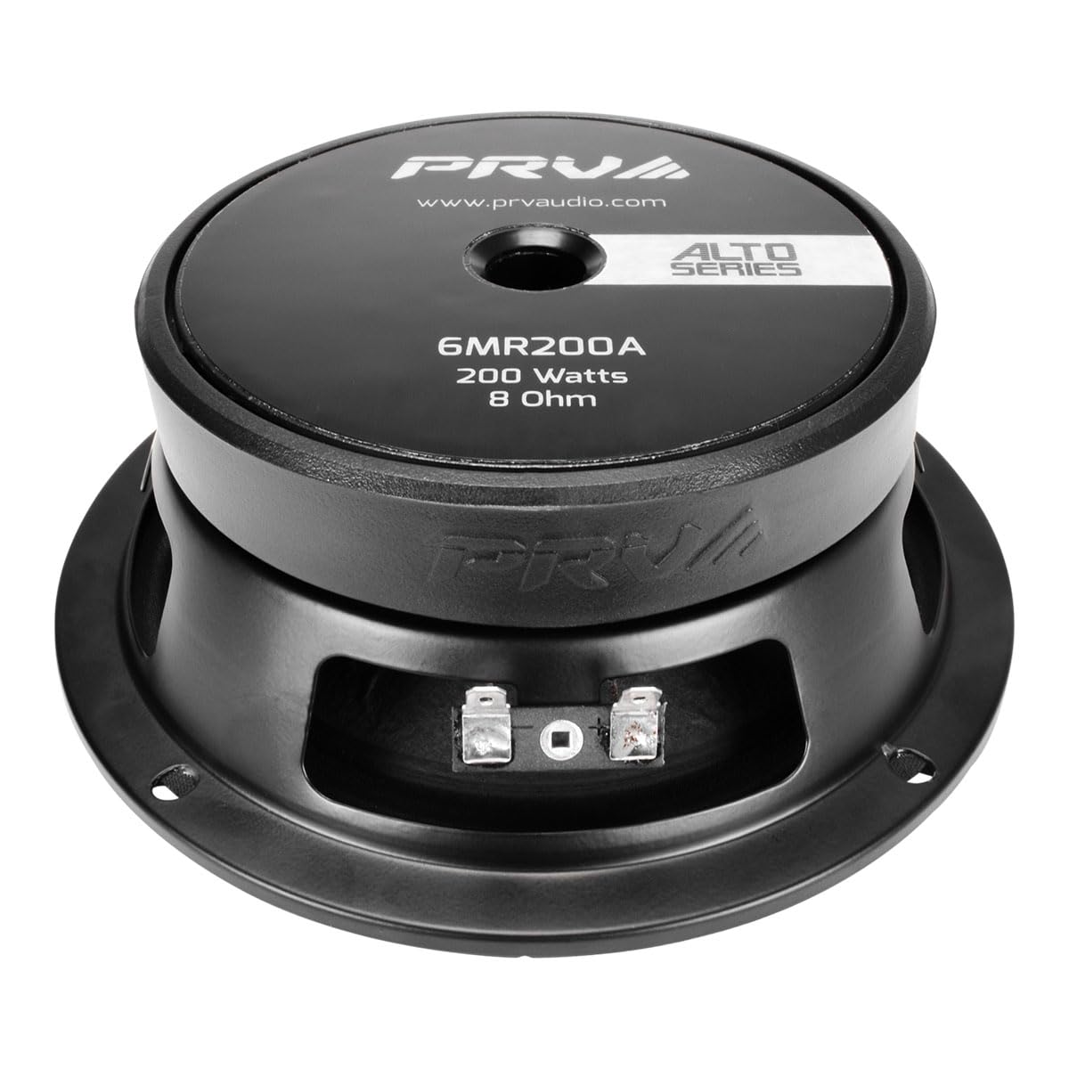 PRV AUDIO installed in a car door illustrating compact integration benefits