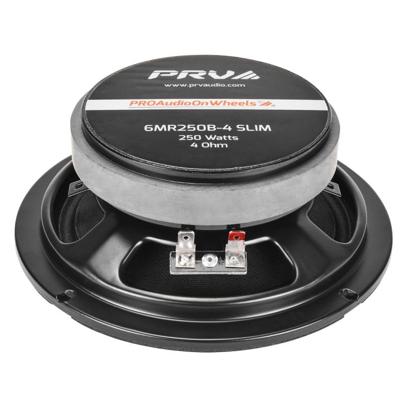 PRV AUDIO size comparison with ruler to show compact form factor for easy installation