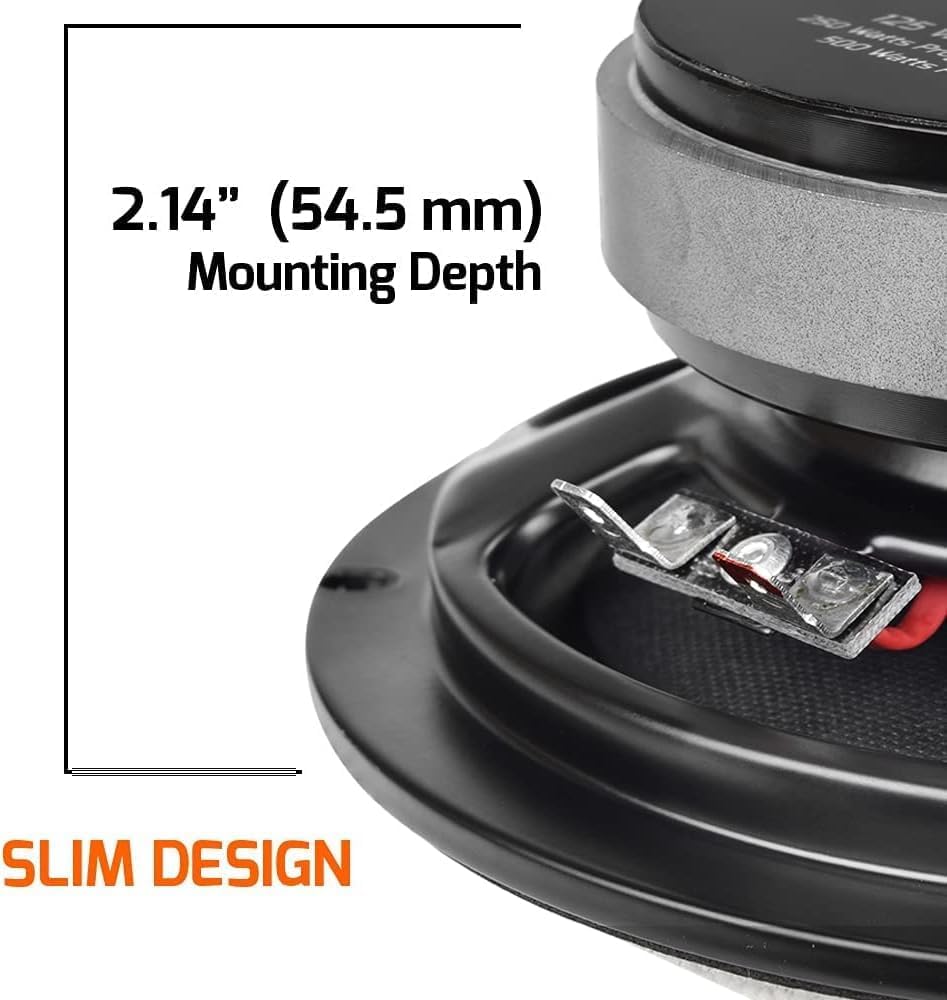 PRV AUDIO exposed voice coil and motor assembly illustrating durable construction and heat control