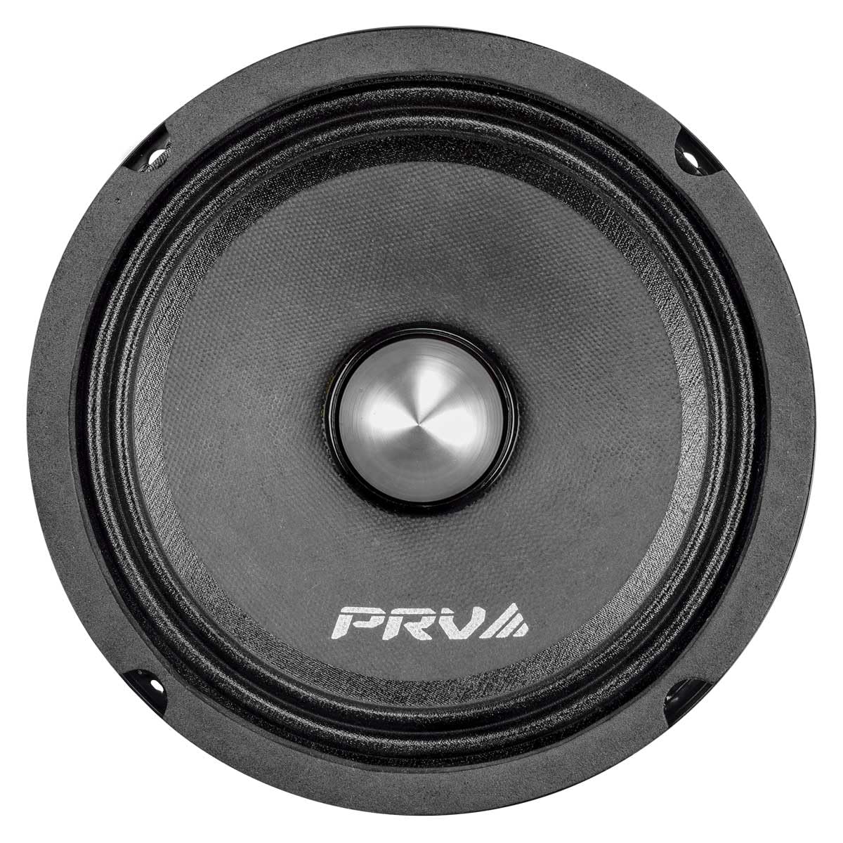 PRV AUDIO midrange in a finished car audio setup highlighting powerful, clear midband