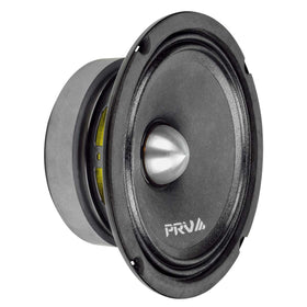 PRV AUDIO 6MR400-4 midrange unit installed in a door panel for clear mids