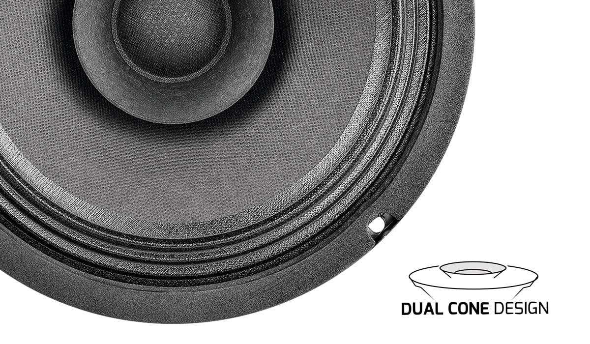 PRV AUDIO side profile displaying shallow mounting depth for compact enclosures
