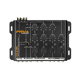 PRV Audio EX46 Pro RCA inputs illustrate versatile signal options for car audio.
