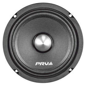 PRV AUDIO label and specs plate close-up, provides model and electrical information