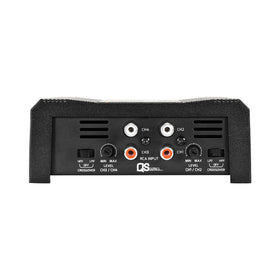 PRV Audio QS400.4 2Ω stability supports versatile speaker setups.