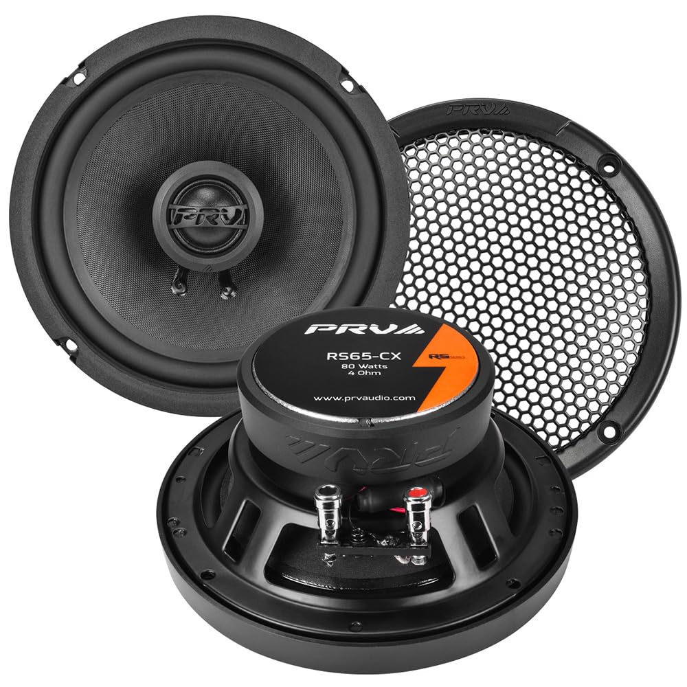 PRV Audio RS65-CX 6.5-inch coaxial fits OEM doors for upgrade