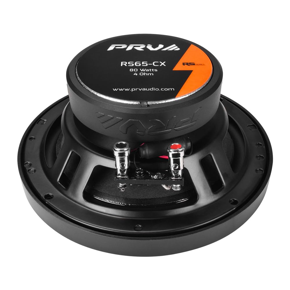 PRV Audio RS65-CX grill included for fast, clean installation