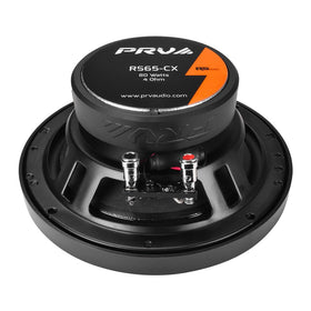 PRV Audio RS65-CX grill included for fast, clean installation