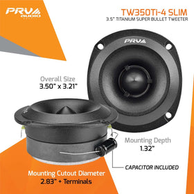 PRV AUDIO cast aluminum frame detail for durable vibration-resistant construction