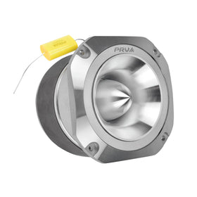 PRV AUDIO front chrome tweeter showing compact design and clear highs
