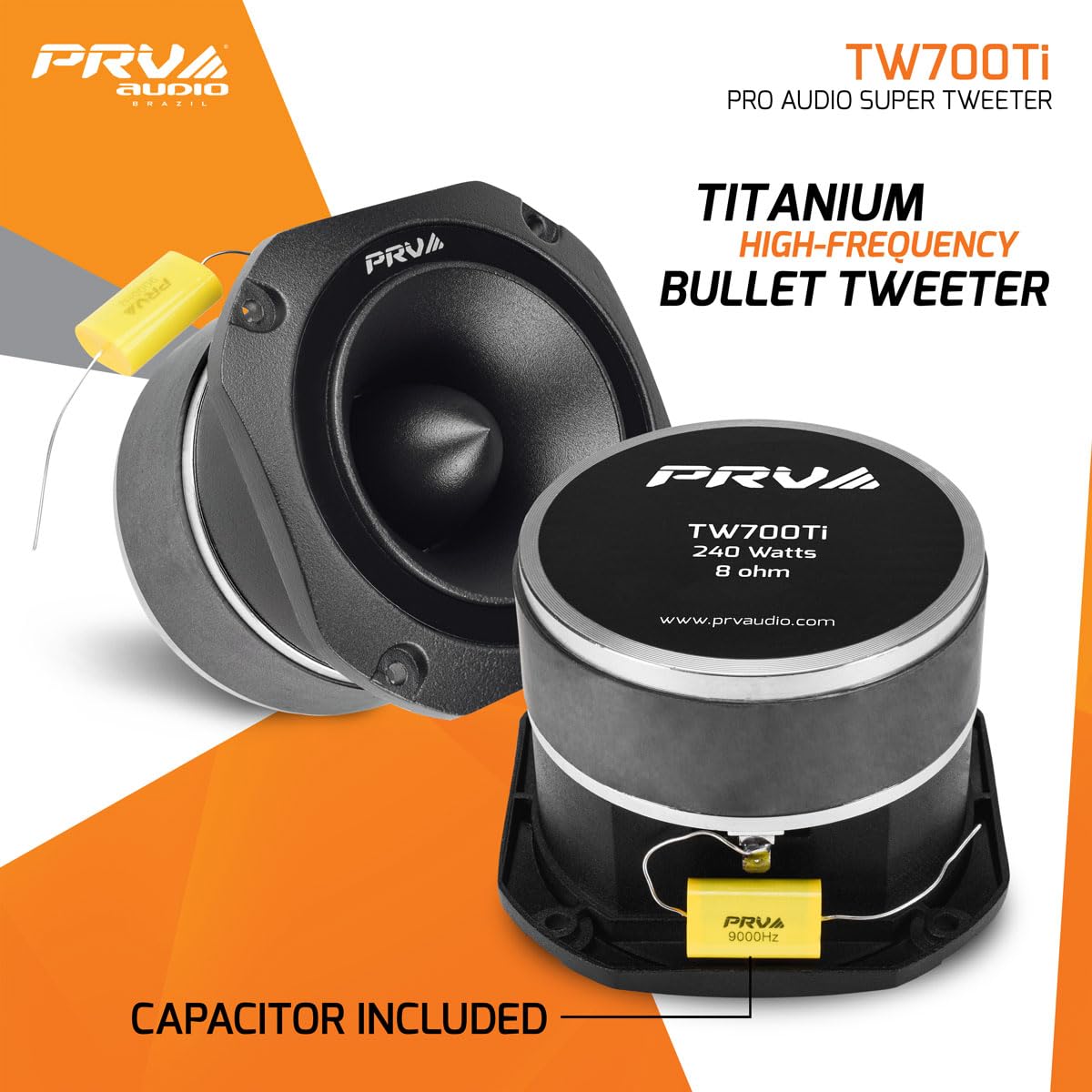 PRV Audio TW700Ti side view highlighting slim profile for easy installation