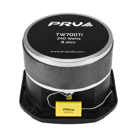PRV Audio TW700Ti square faceplate enabling seamless side-by-side installation