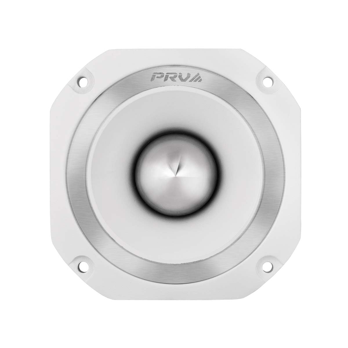 PRV AUDIO TW700Ti White beside ruler for scale to show compact size advantage