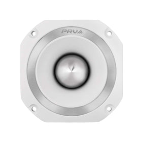 PRV AUDIO TW700Ti White beside ruler for scale to show compact size advantage