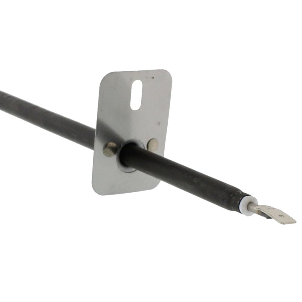 Prysm bake element terminal close-up showing connectors and clear fit guidance