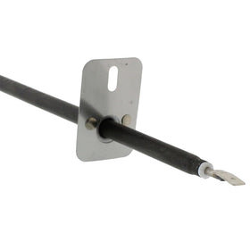 Prysm bake element terminal close-up showing connectors and clear fit guidance
