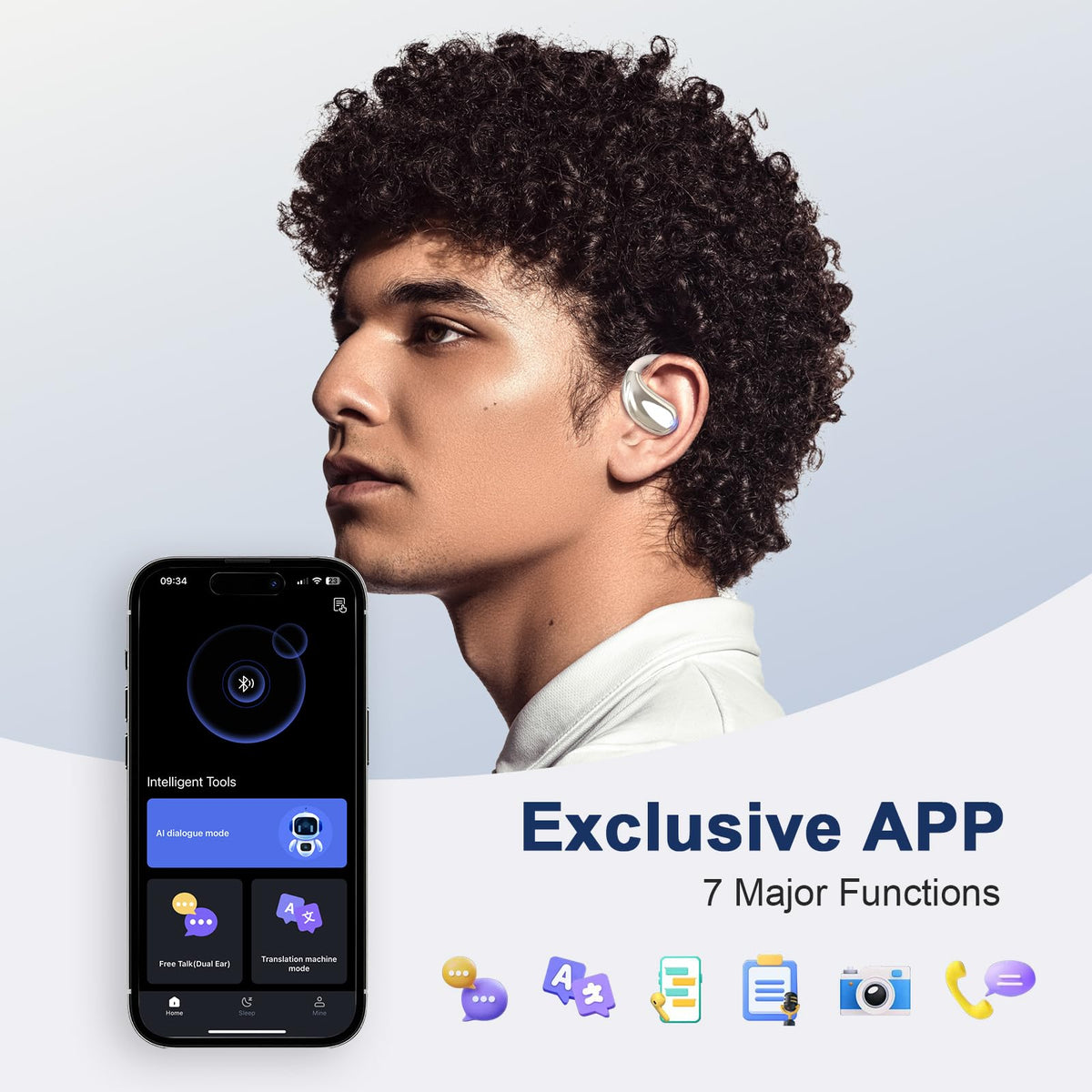 Psadhi earbuds with water droplets, IPX7 protection for sweaty workouts